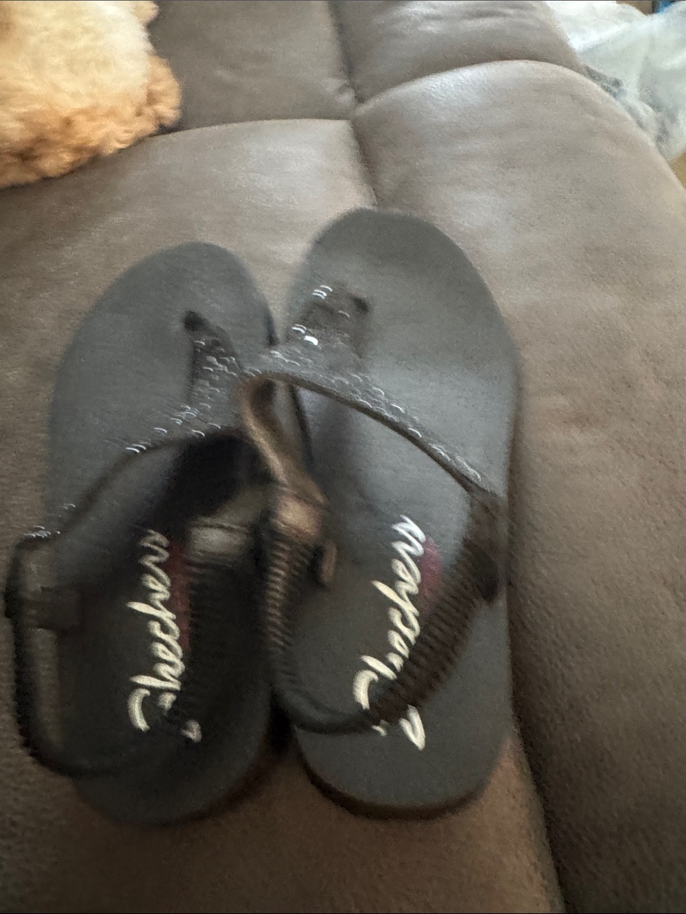 Skechers Women's Cali Meditation New Moon Thong Sandal Flip Flop 31560 - Size 9 - Picture 3 of 5